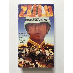 ZULU Michael Caine New Sealed VHS